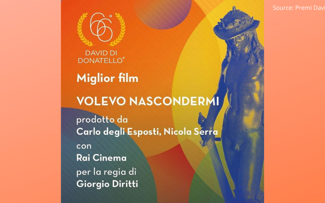 David di Donatello 2021: trionfa Volevo nascondermi