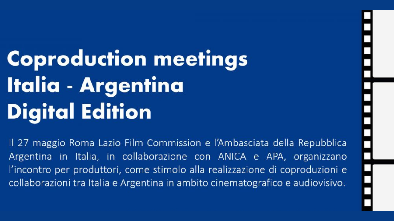 Coproduction Meetings:  Italia – Argentina