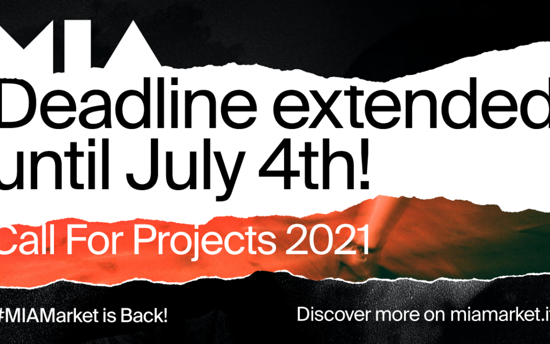 Il termine della Call for Projects è posticipato al 4 luglio