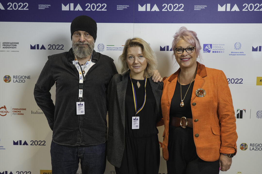 Jarmo Lampela, Kateryna Vyshnevska, Dawn McCarthy-Simpson
