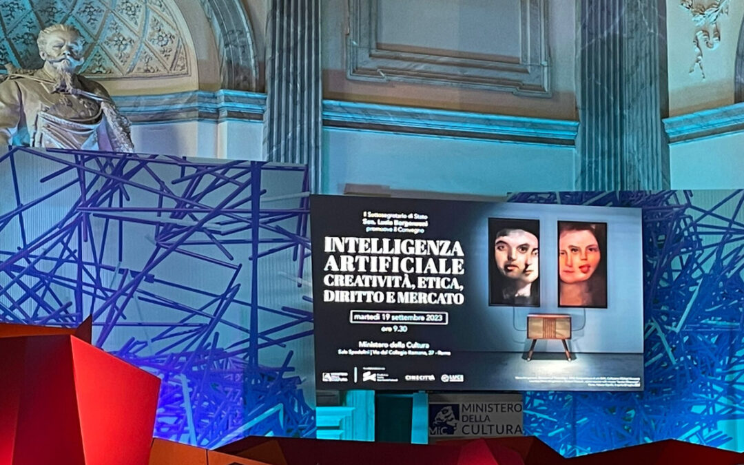 Artificial Intelligence, the conference at the Ministry of Culture: creativity, ethics, and regulation