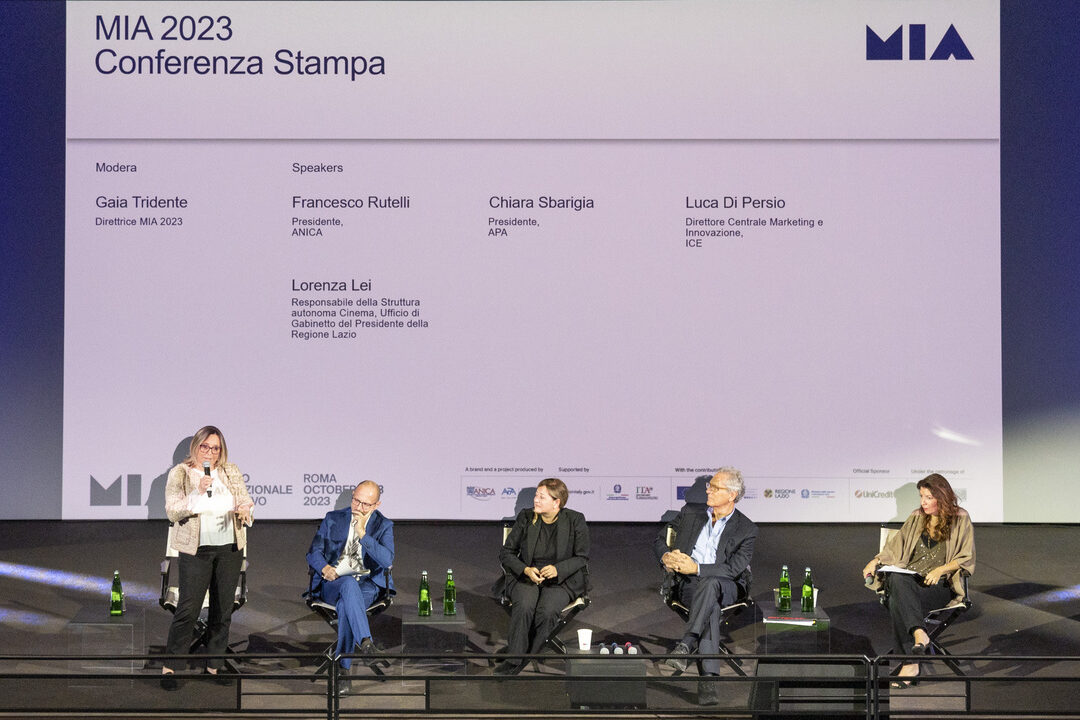 Lorenza Lei, Luca Di Persio, Chiara Sbarigia, Francesco Rutelli, Gaia Tridente