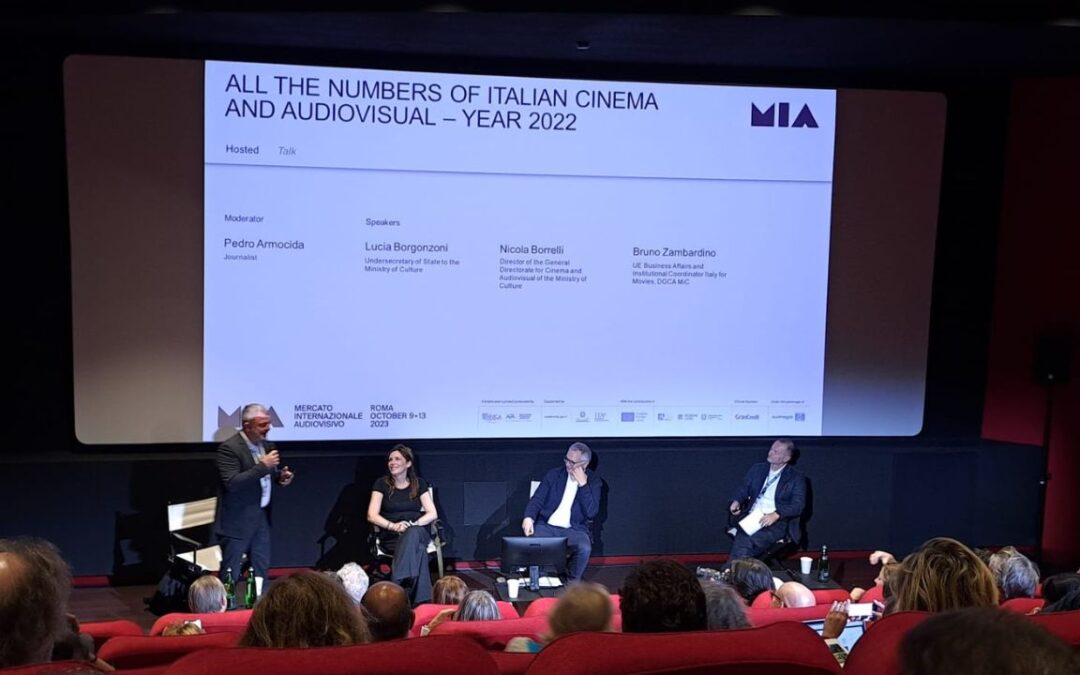 Presentazione del report “Tutti i numeri del Cinema e dell’Audiovisivo Italiano – Anno 2022”
