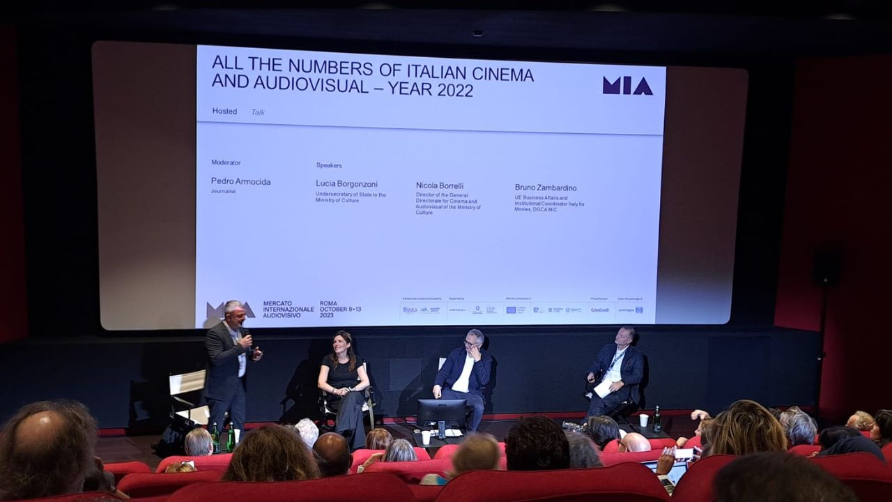 Presentazione del report “Tutti i numeri del Cinema e dell’Audiovisivo Italiano – Anno 2022”