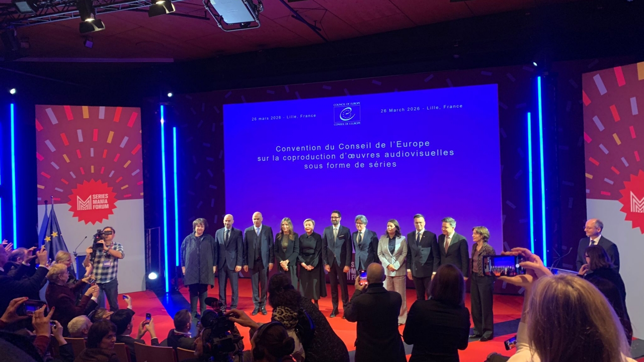 Series Mania Forum: firmata la Convenzione europea per la coproduzione di serie