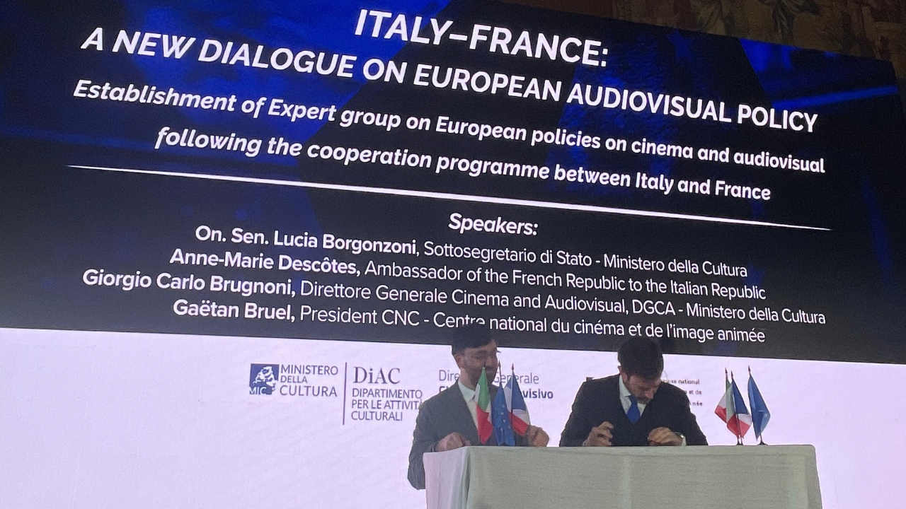 “Italy-France: A New Dialogue on European Audiovisual Policy”, the discussion at MIA 2026