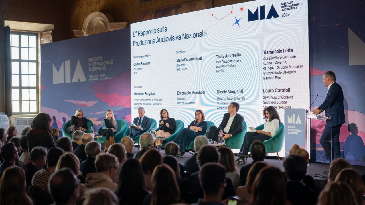 Al MIA è stato presentato l’8° Rapporto sulla Produzione Audiovisiva Nazionale